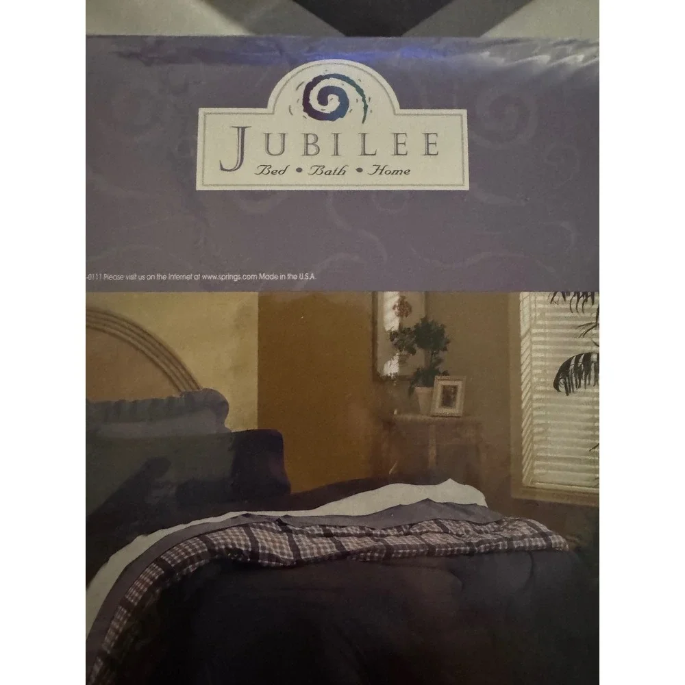 Jubilee Lot of (2) Twin Fitted Sheet White 180 Thread Count Percale Made in USA